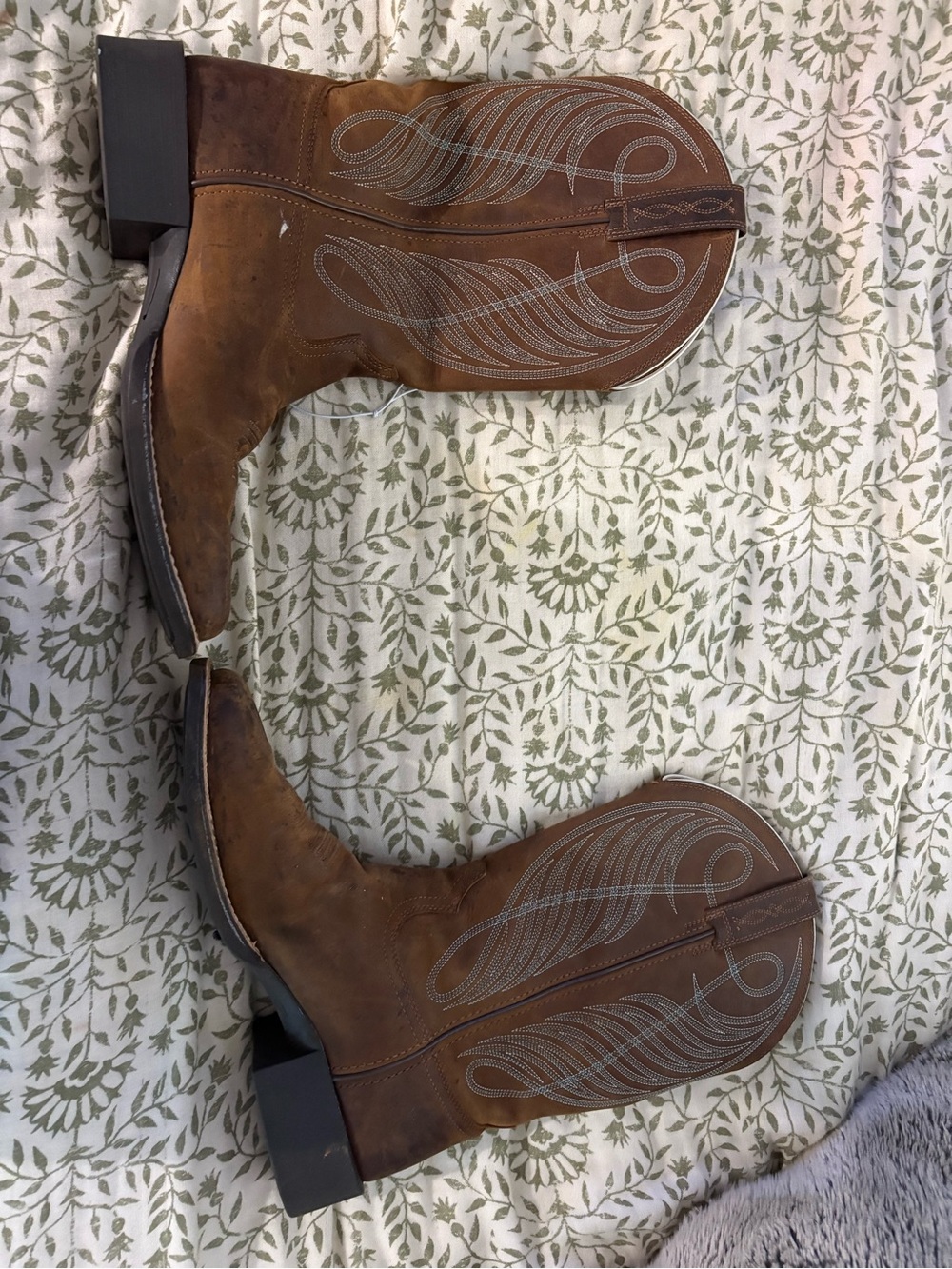 Ariat Black Heeled Ankle Boots